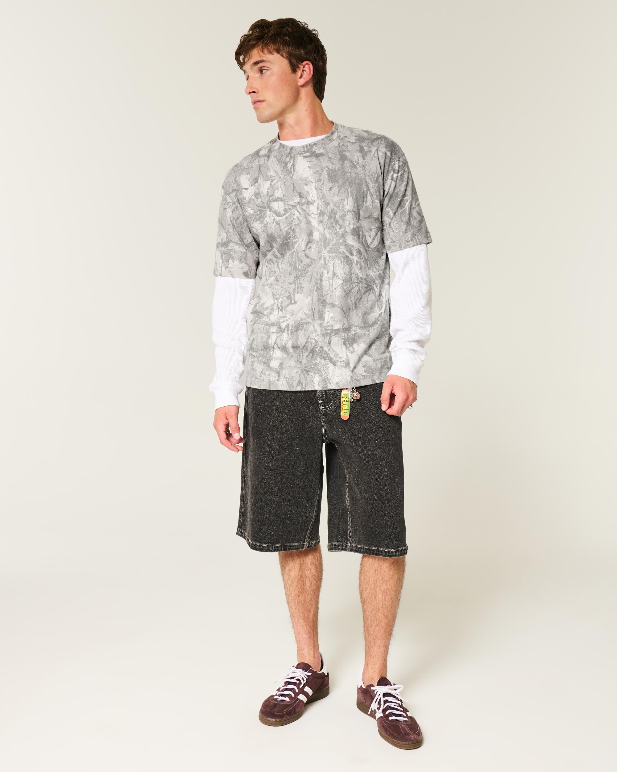 Dalix Mens Lil Smile Heavy Weight Cotton Tee Product Image