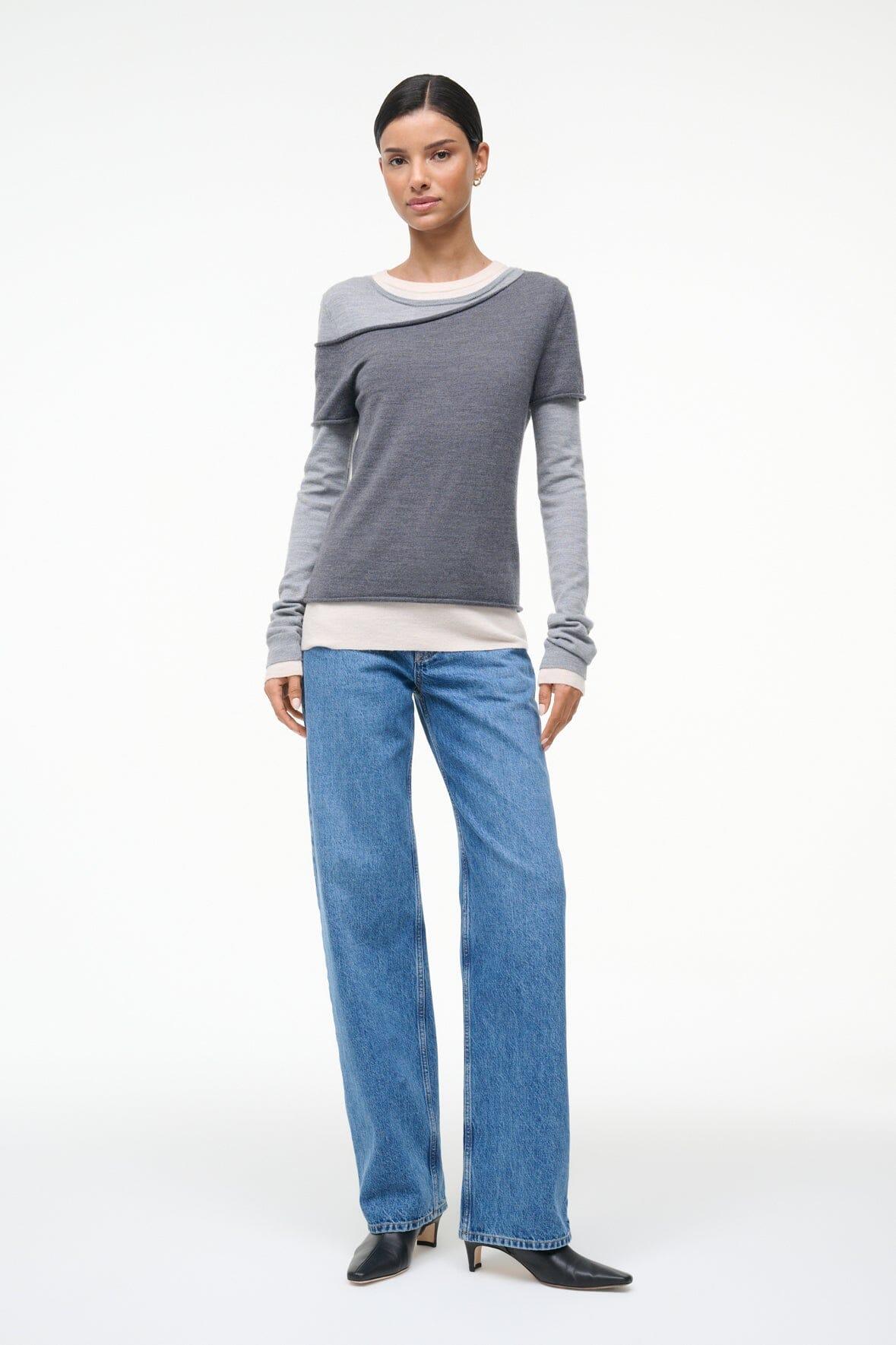 SERA TOP | HEATHER GREY MULTI Product Image