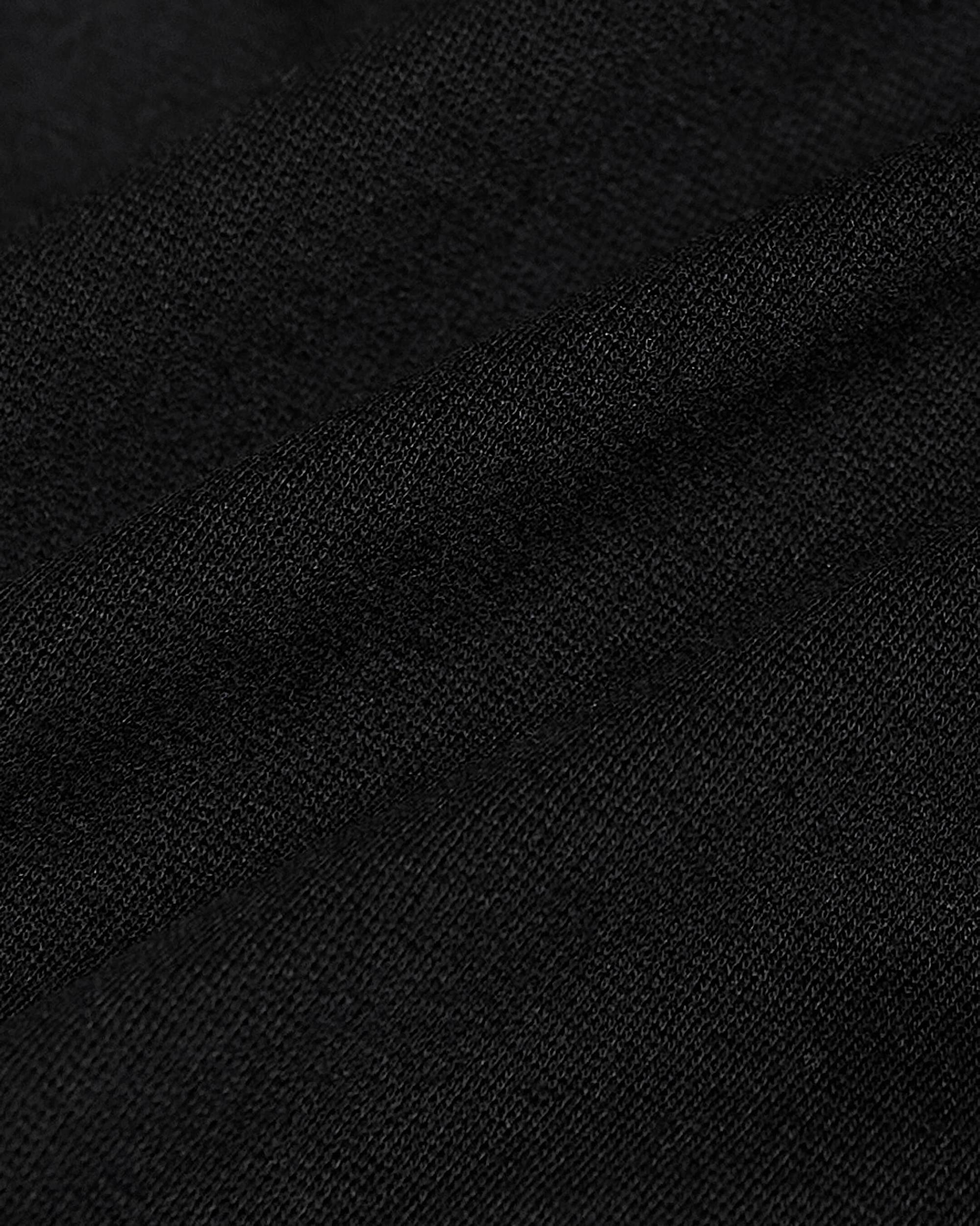 Black Comfort Knit Blazer Product Image