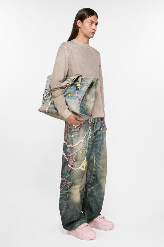 Velcro strap platform sneakers Product Image