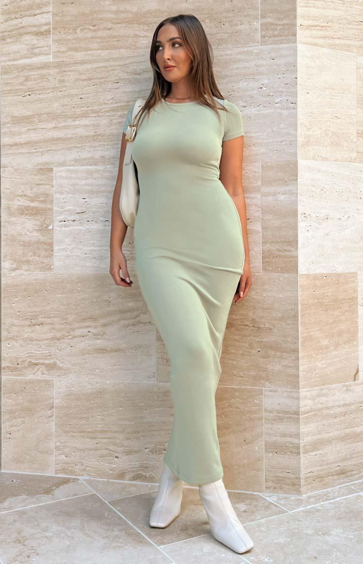 Raya Green Maxi Dress Product Image