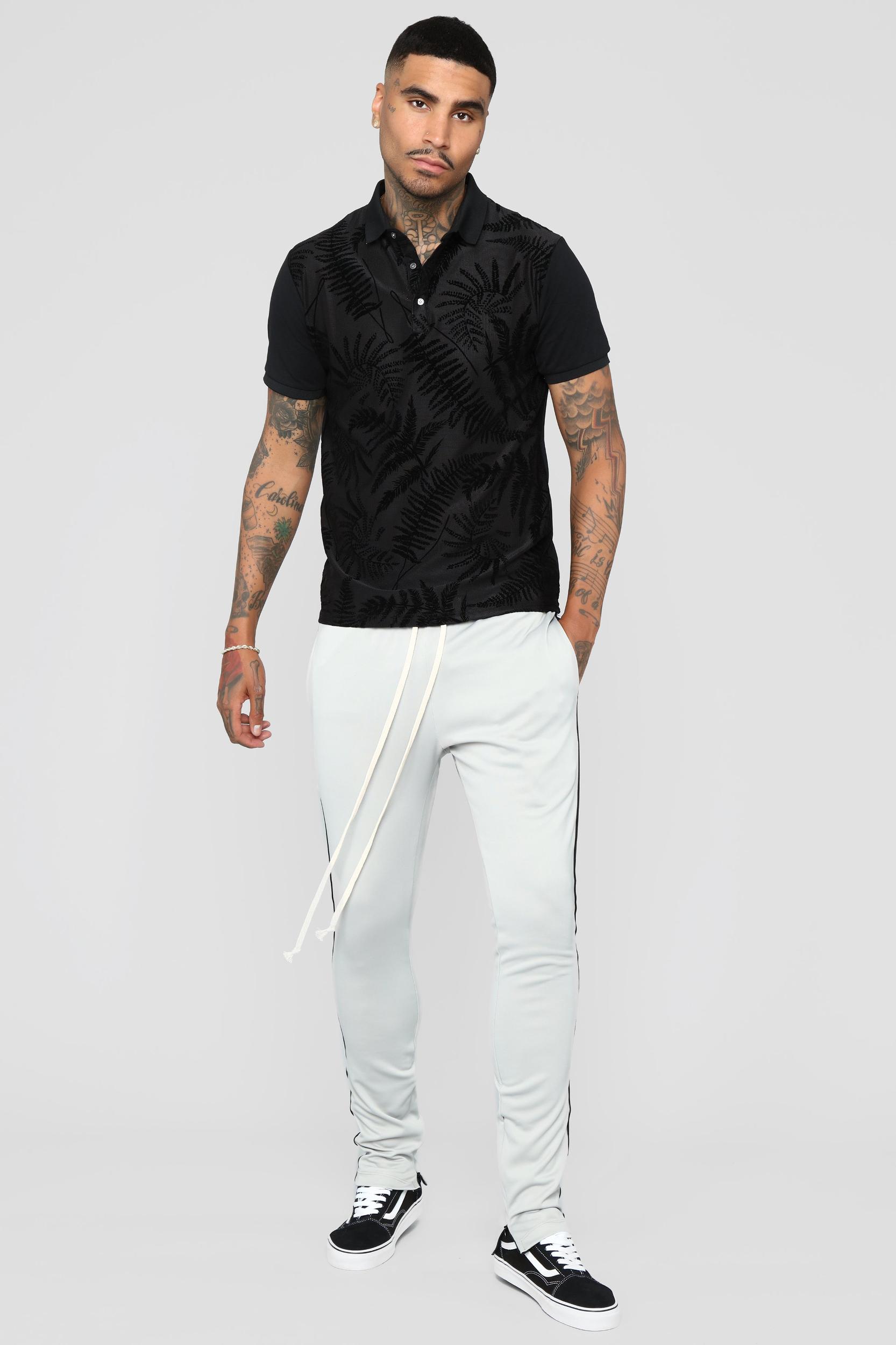 Breezy Short Sleeve Polo - Black Product Image
