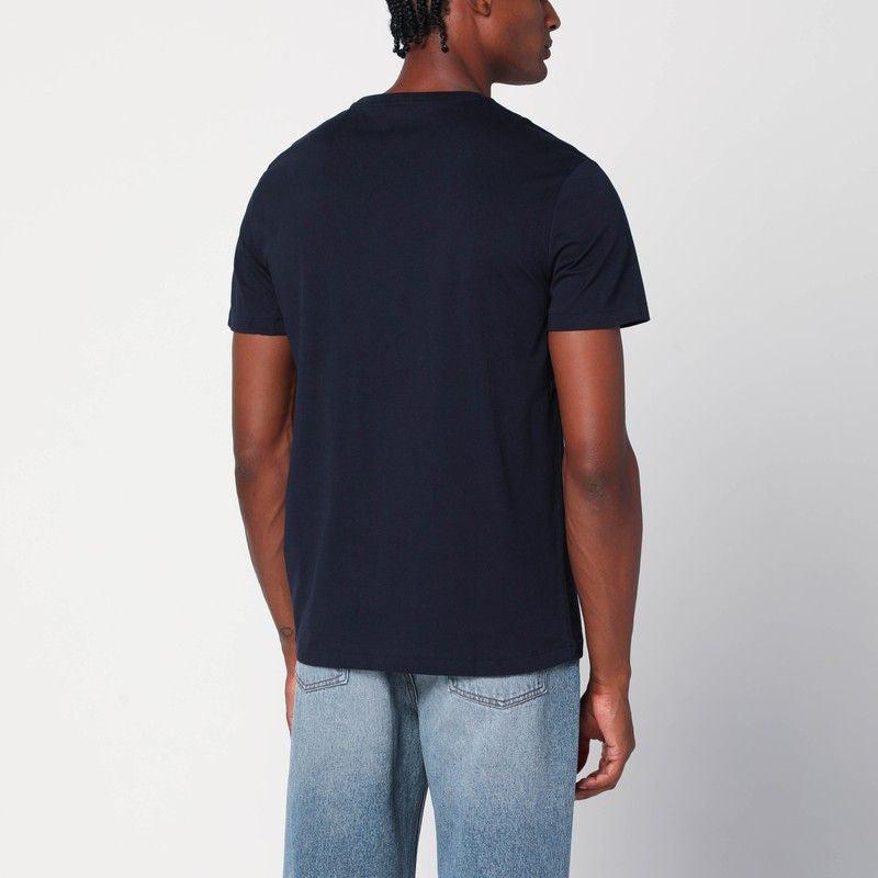 POLO RALPH LAUREN Slim-fit Logo-embroidered Cotton-jersey T-shirt In Navy Product Image