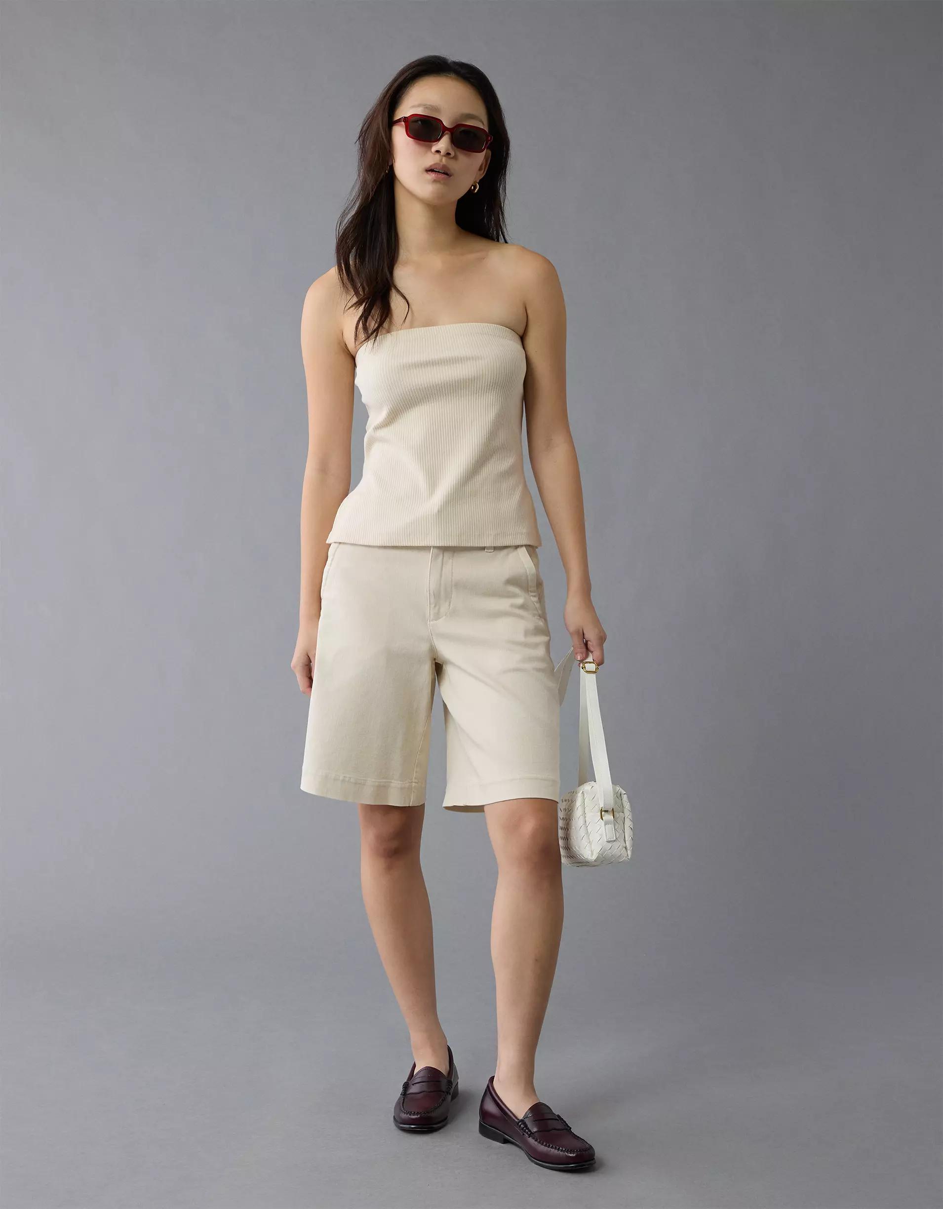 AE Main Squeeze Side Slit Tube Top Product Image