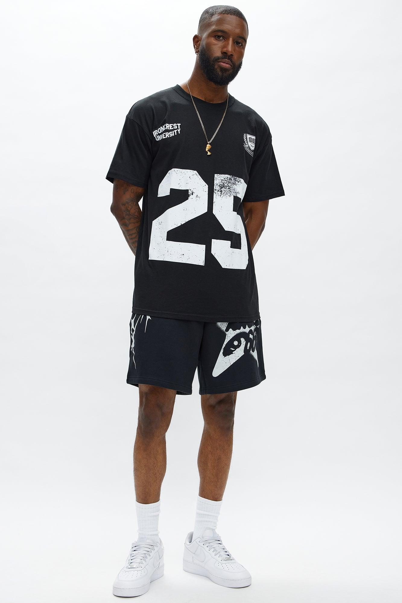 Gridiron Short Sleeve Tee - Black Male Product Image