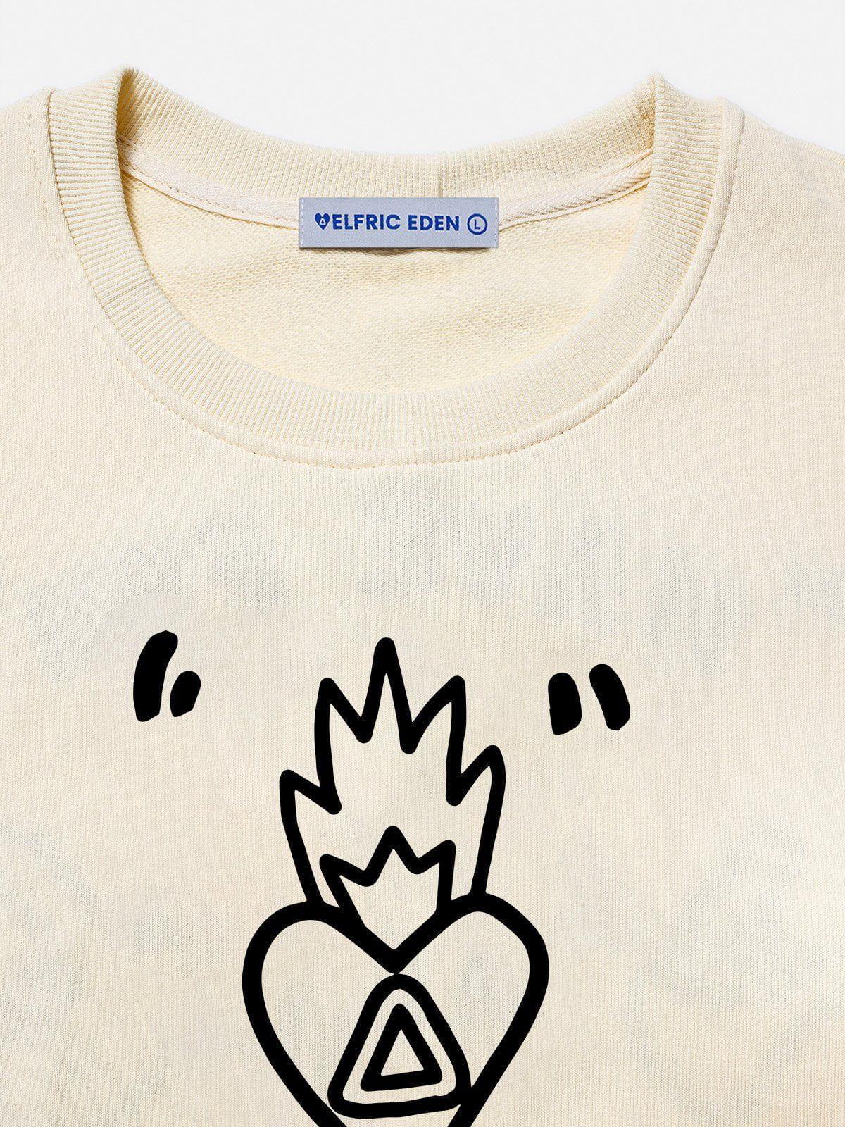 Aelfric Eden Bunny Graphic Sweatshirt Product Image