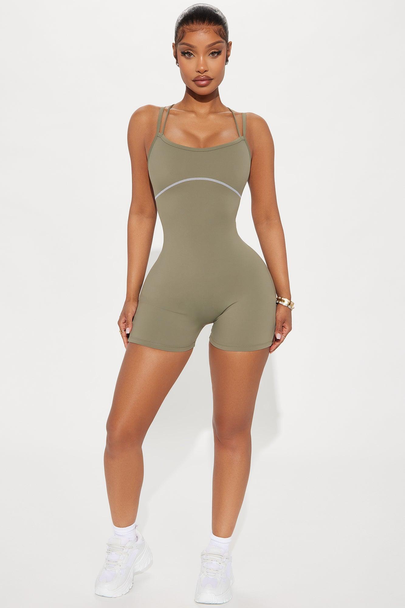In Harmony Active Romper - Sage Product Image
