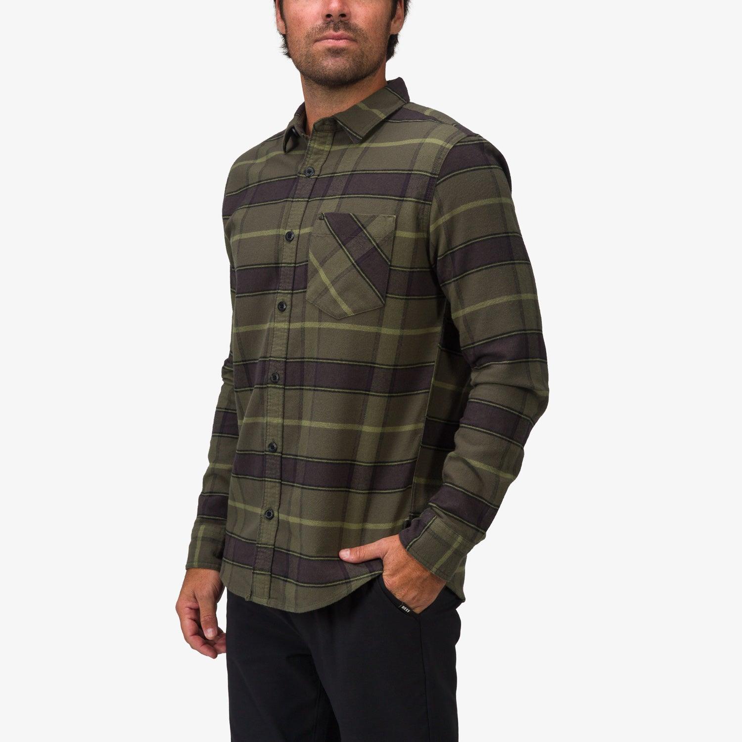 Anders Long Sleeve Woven Shirt Male Product Image