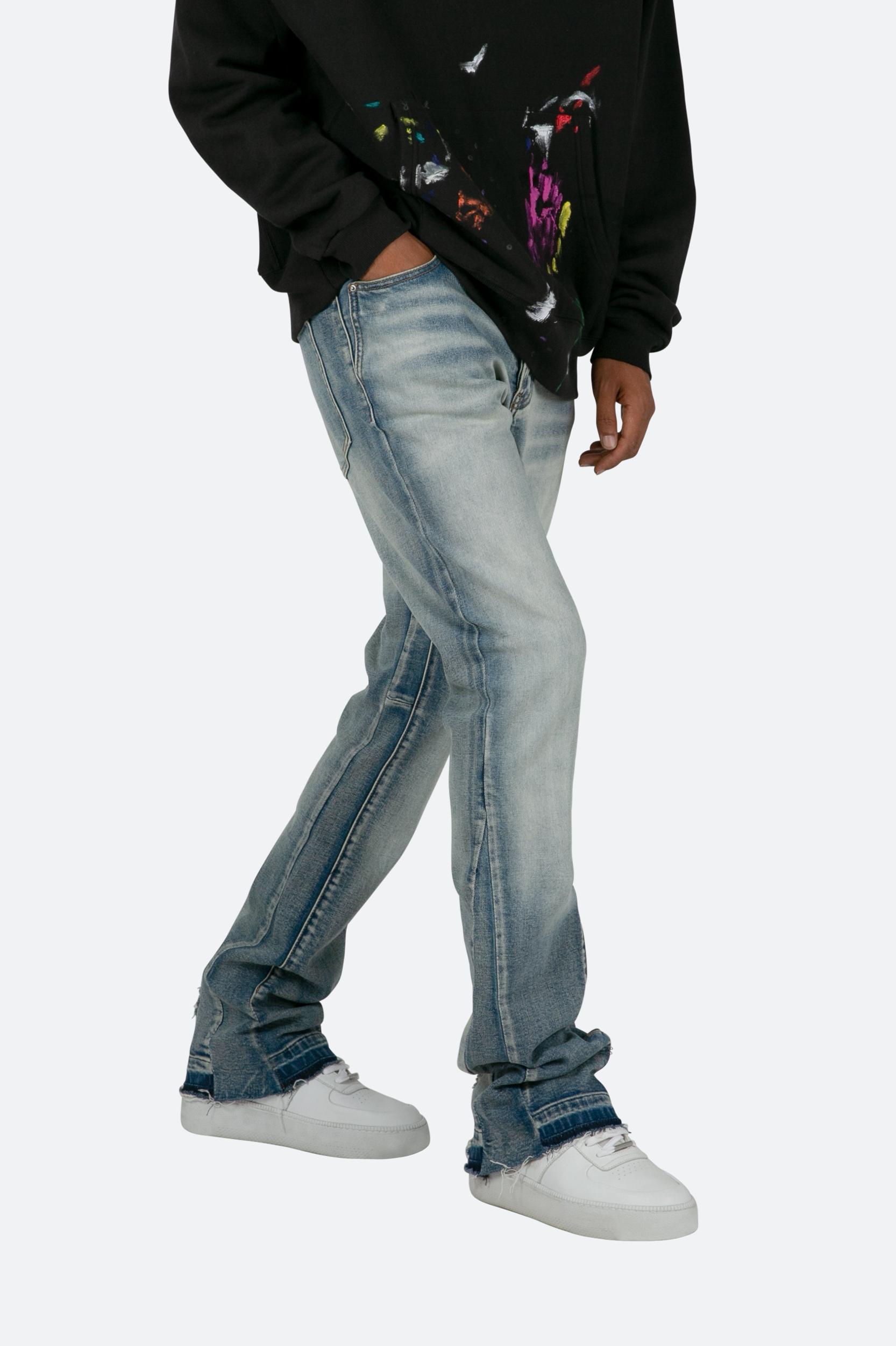 B484 Flare Denim - Blue Product Image