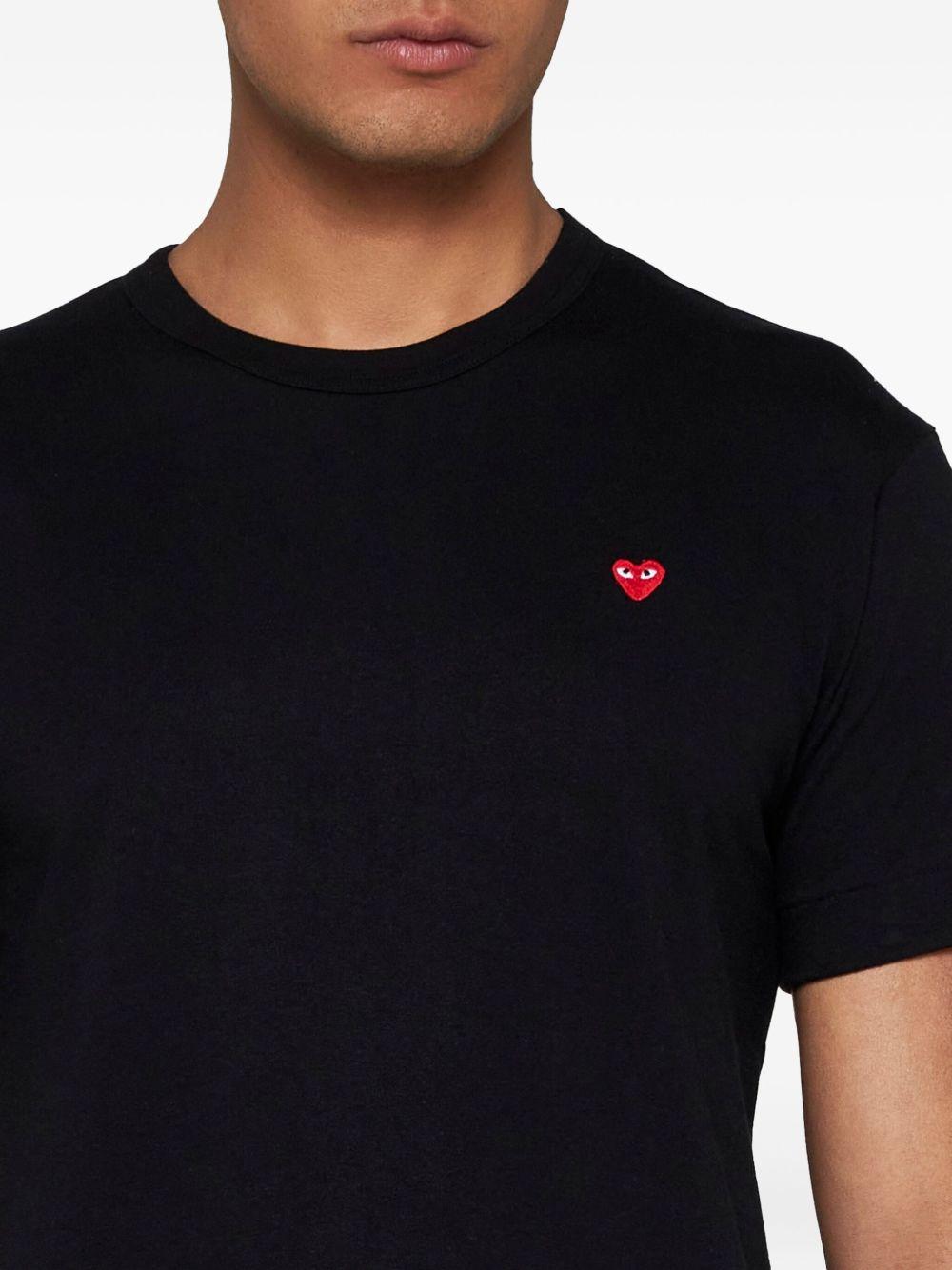 logo-appliqué cotton T-shirt Product Image