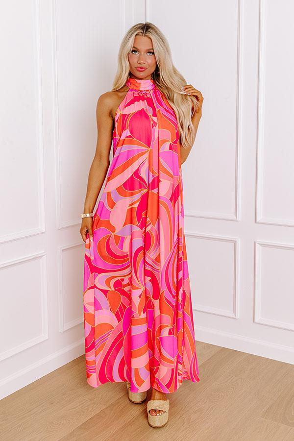 Loving Moment Maxi Dress in Pink Product Image