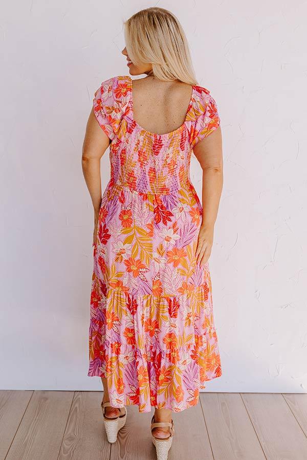Hibiscus Harmony Midi Curves Product Image