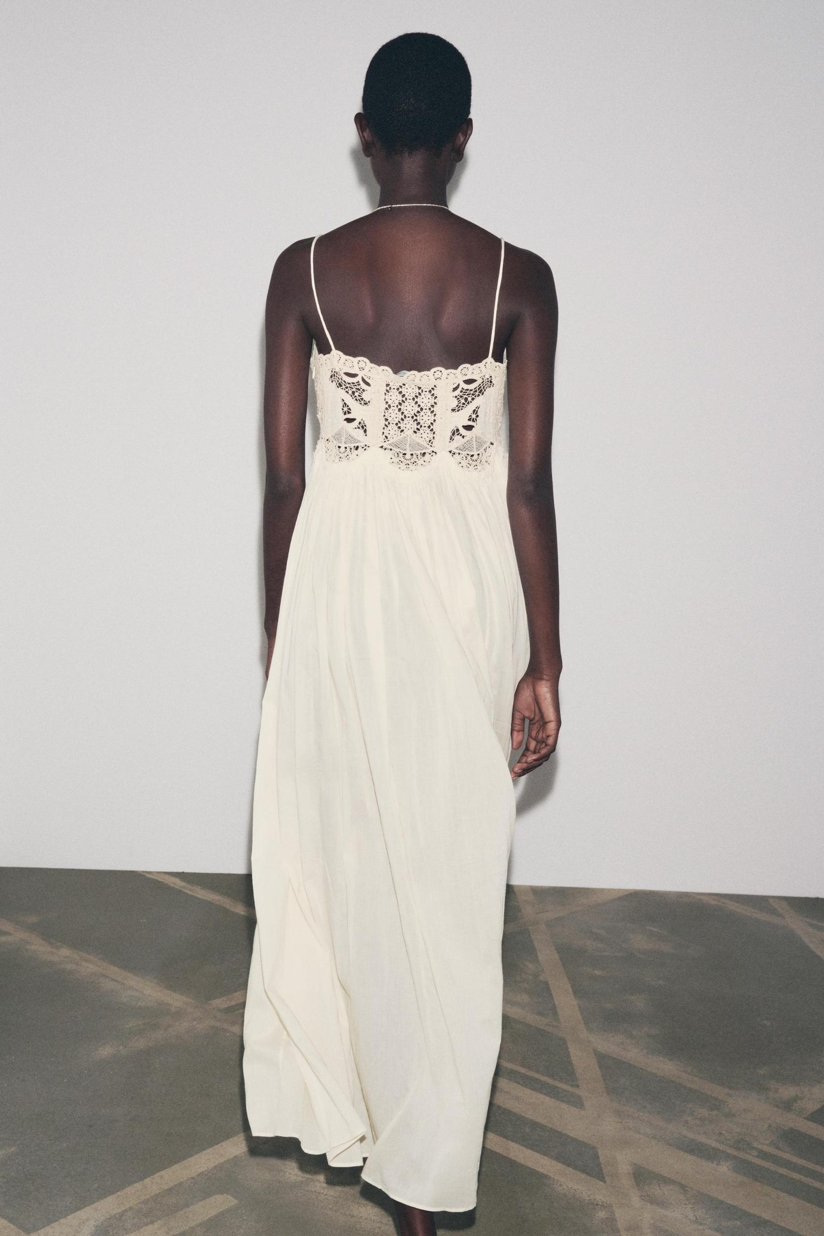 ZW COLLECTION CROCHET STRAP DRESS Product Image