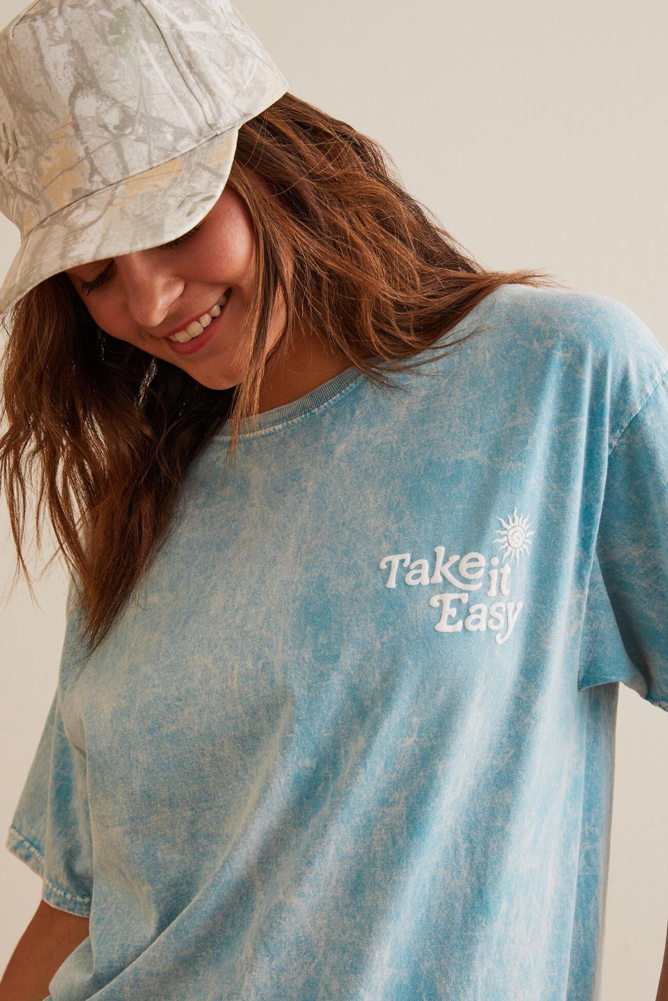 Take It Easy Oversized Tee Product Image