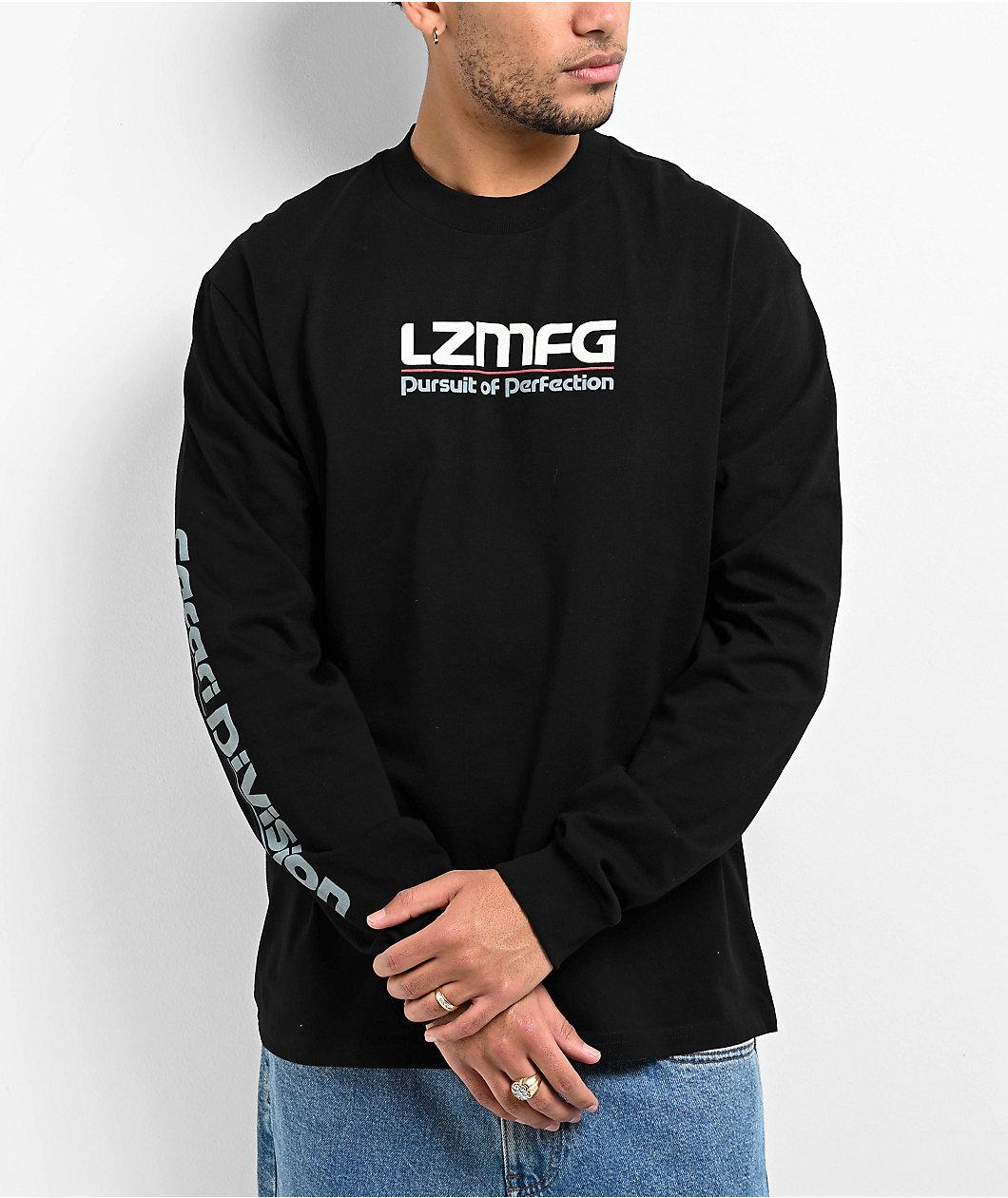 LZMFG Safari Division Black Long Sleeve T-Shirt Product Image