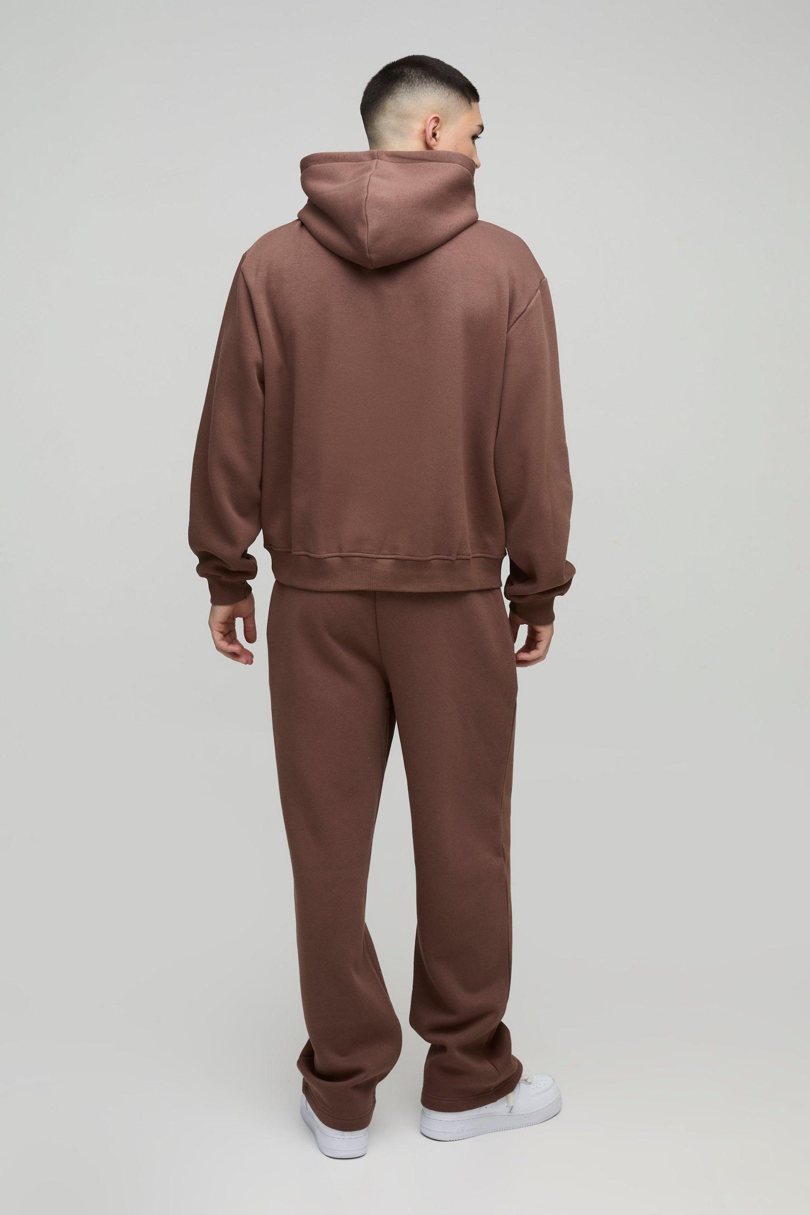 Oversized Boxy Official Embossed Tracksuit | boohooMAN USA Product Image