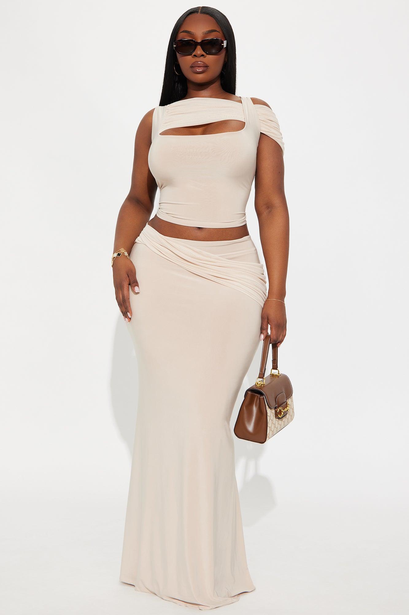 In My Maxi Skirt Set - Mocha Female Product Image