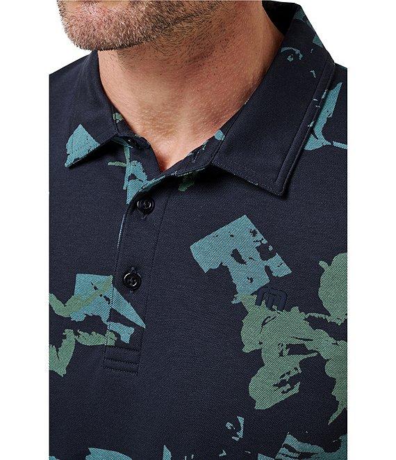 TravisMathew Favorite Hello Short Sleeve Polo Shirt Product Image