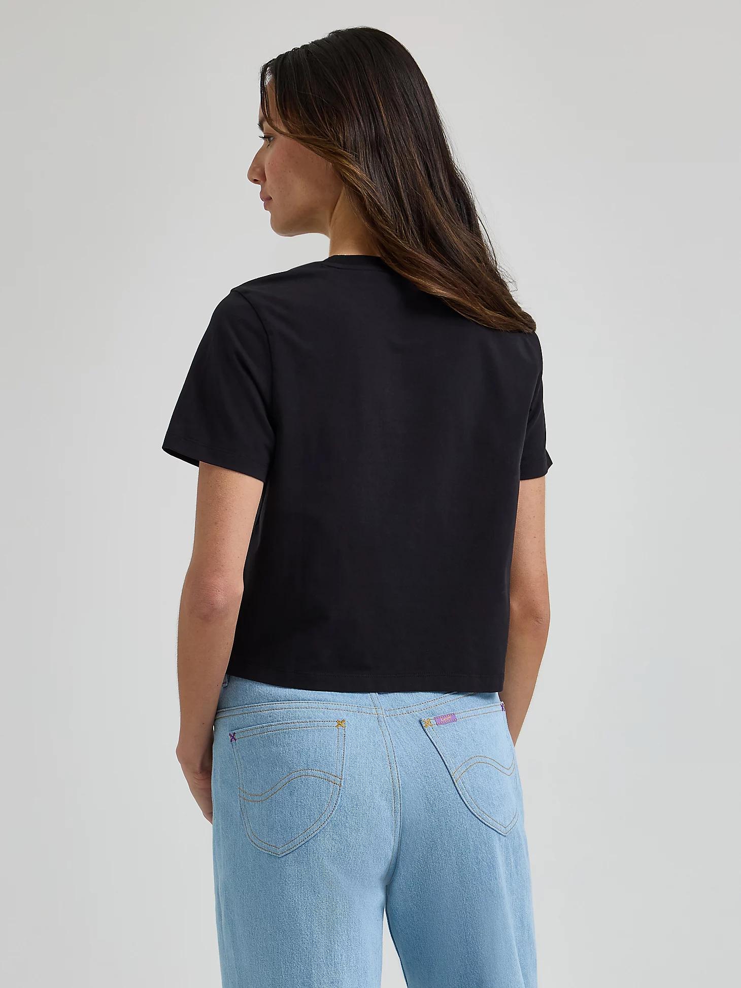 Women's Lee® x Ruohan Wang Crop Flower Tee | Women's Tops & Tees | Lee® Product Image