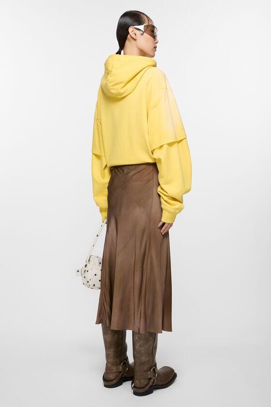 Satin wrap skirt Product Image