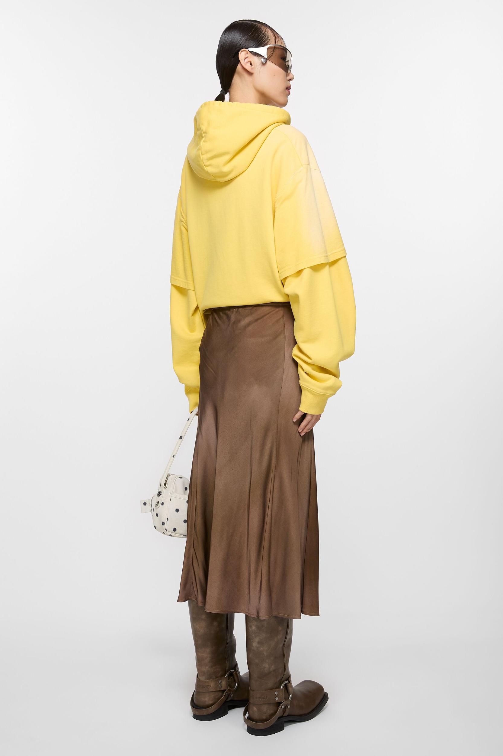 Satin wrap skirt Product Image