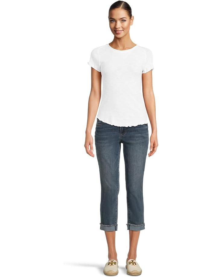 Amy Crop Straight Leg Roll Up Product Image