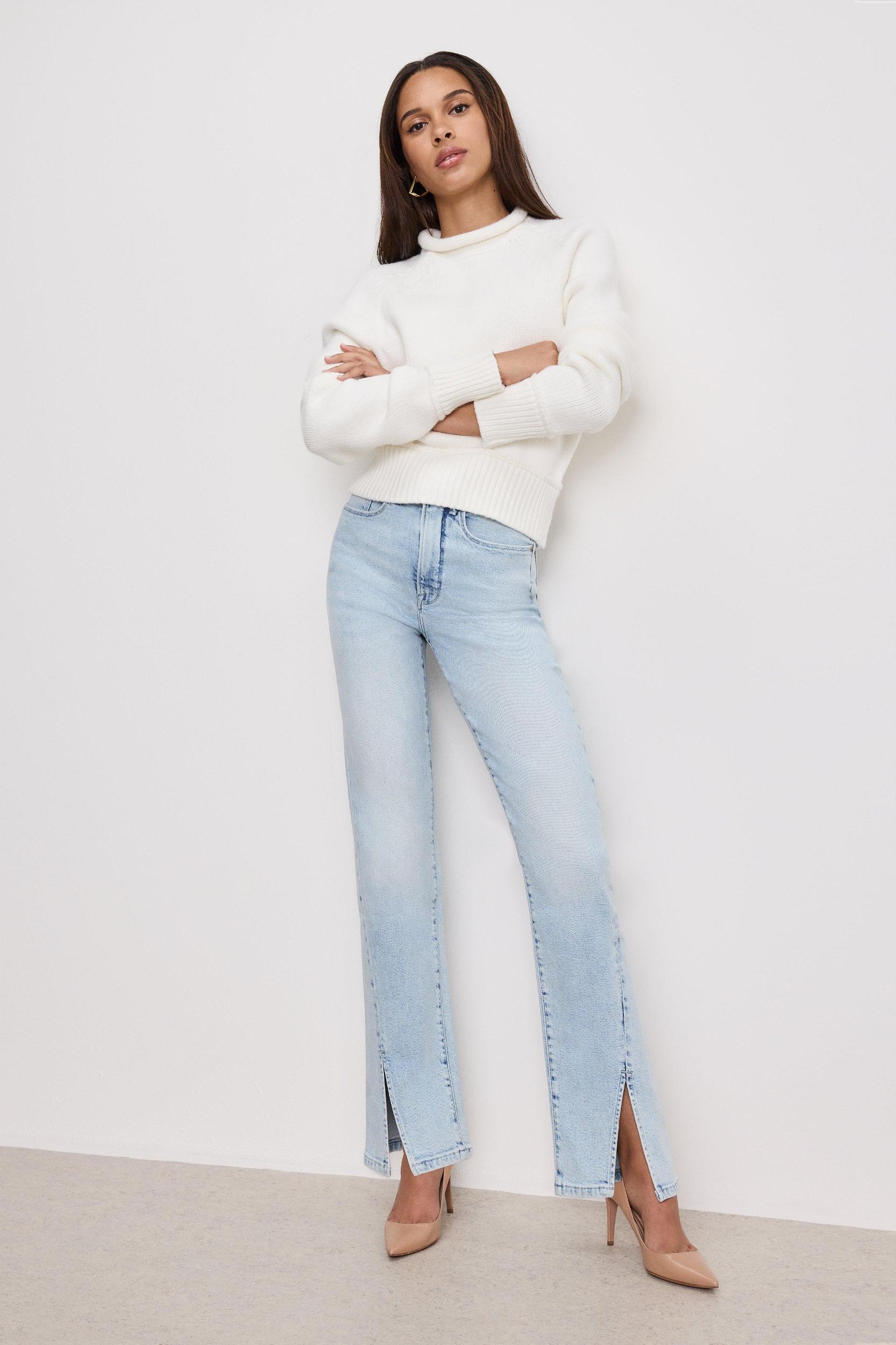 ROLLNECK KNIT SWEATER | CLOUD WHITE Product Image