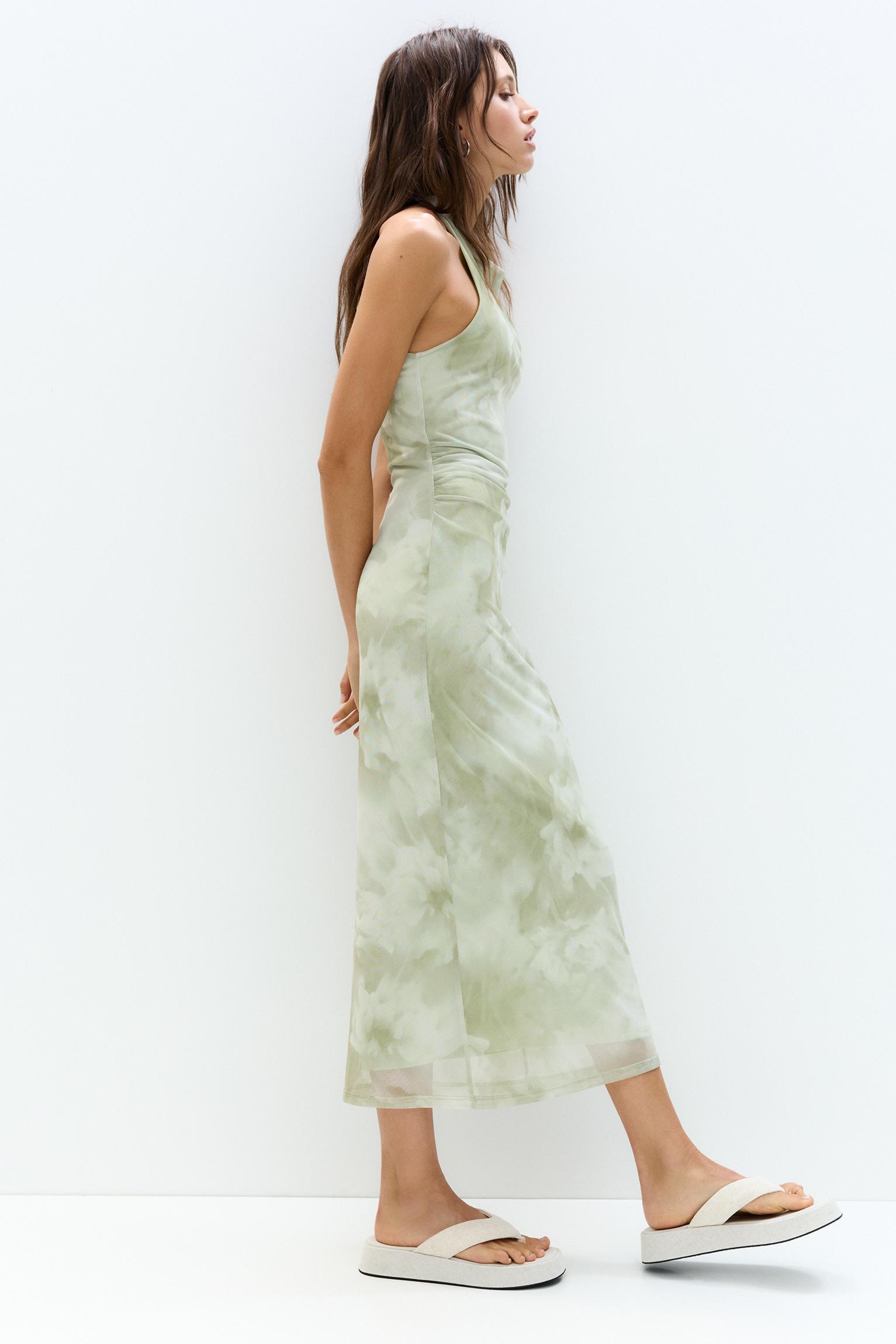 Printed midi dress Product Image