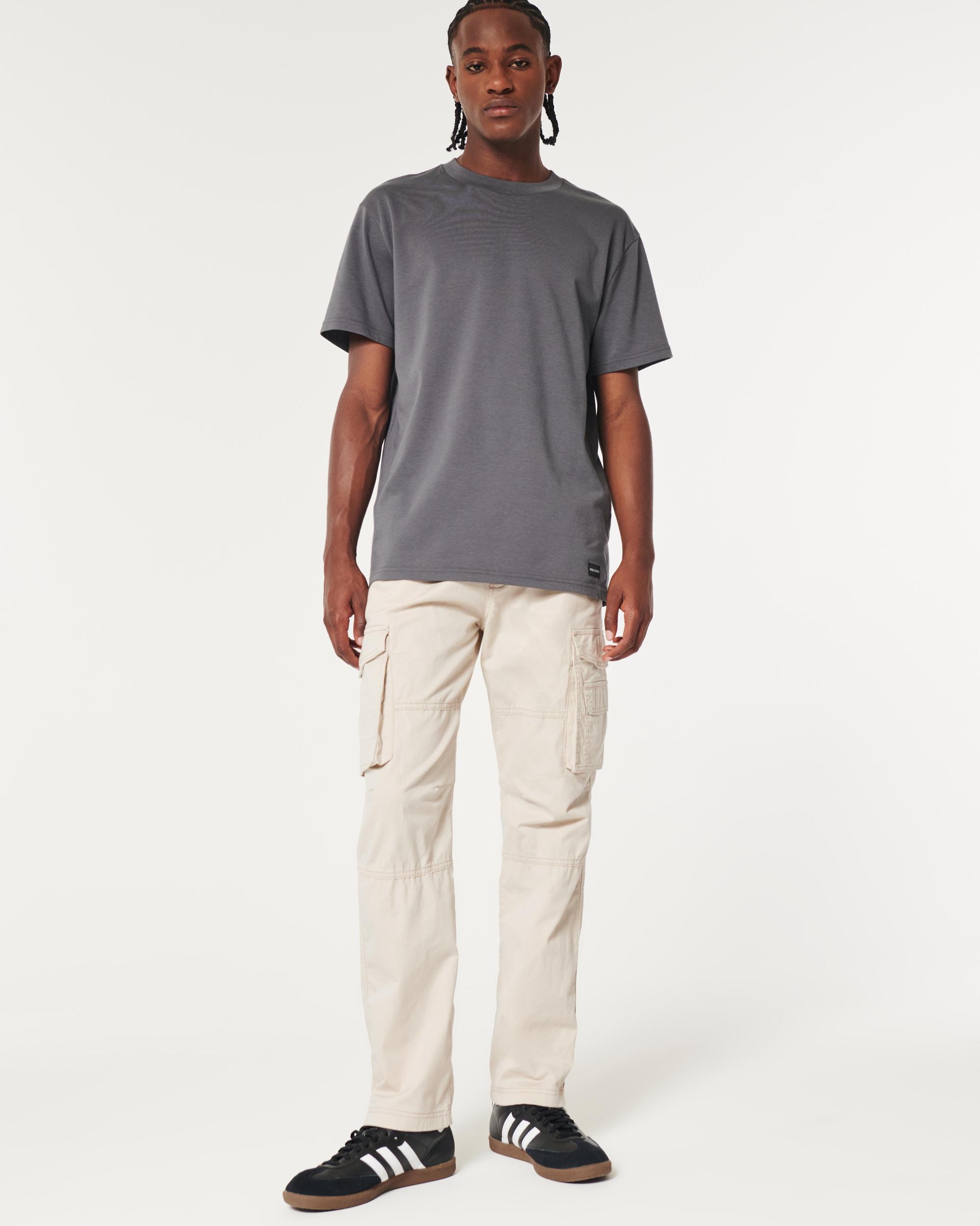 Slim Straight Cargo Pants Product Image