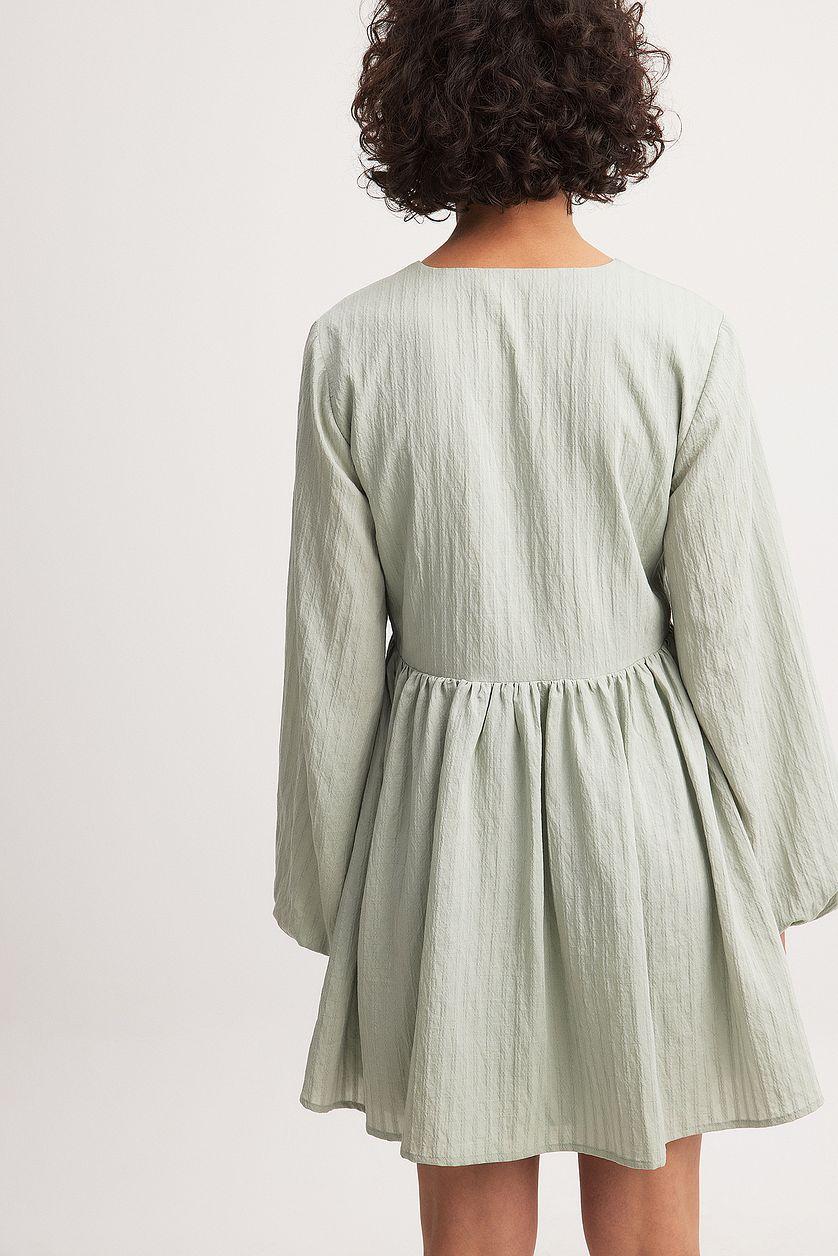 Structured Flowy Mini Dress Product Image