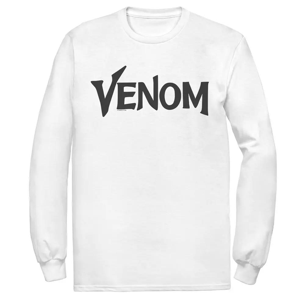 Men's Marvel Venom Logo Black Simple Title Tee,  Product Image