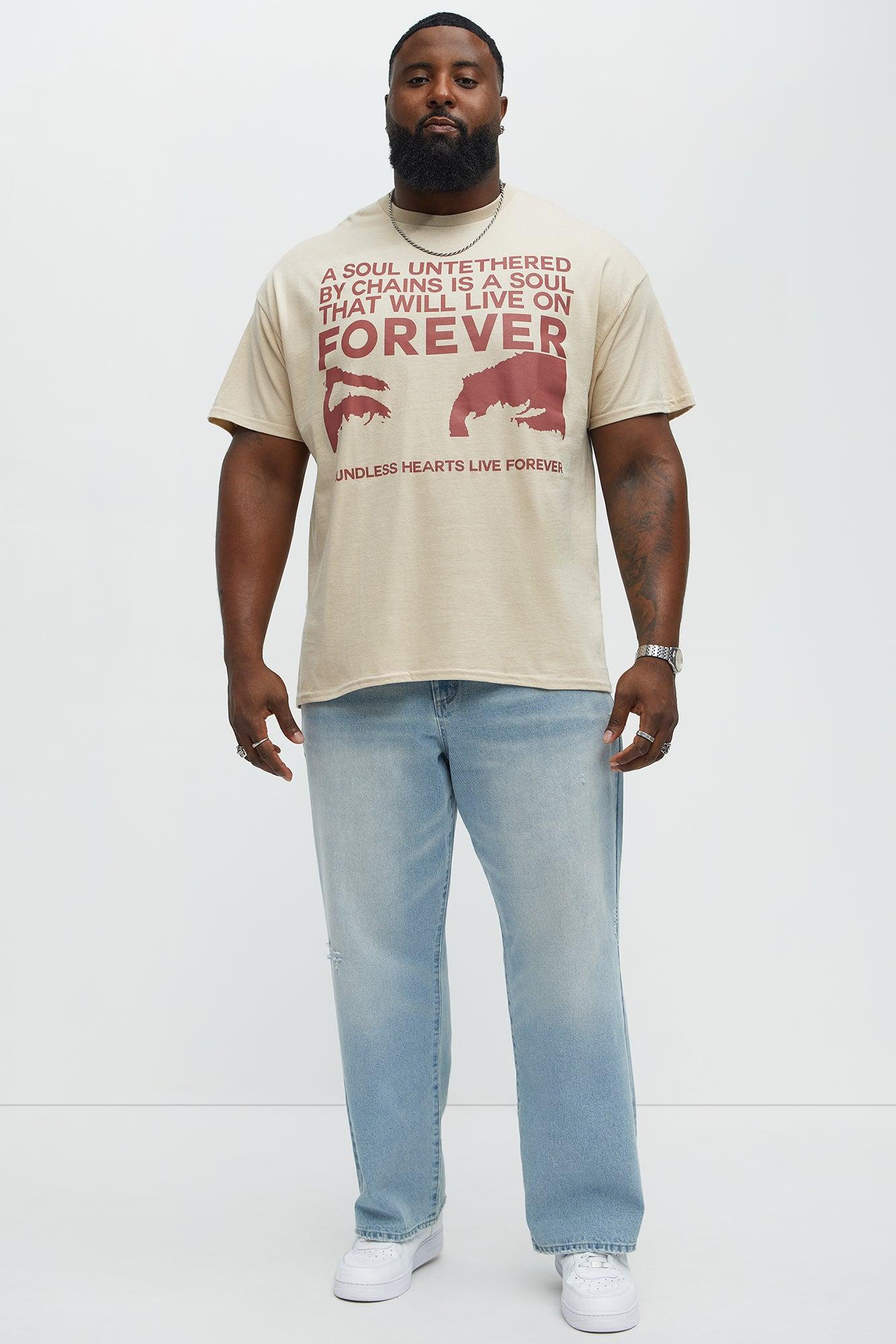 A Soul Untethered Short Sleeve Tee - Taupe Male Product Image