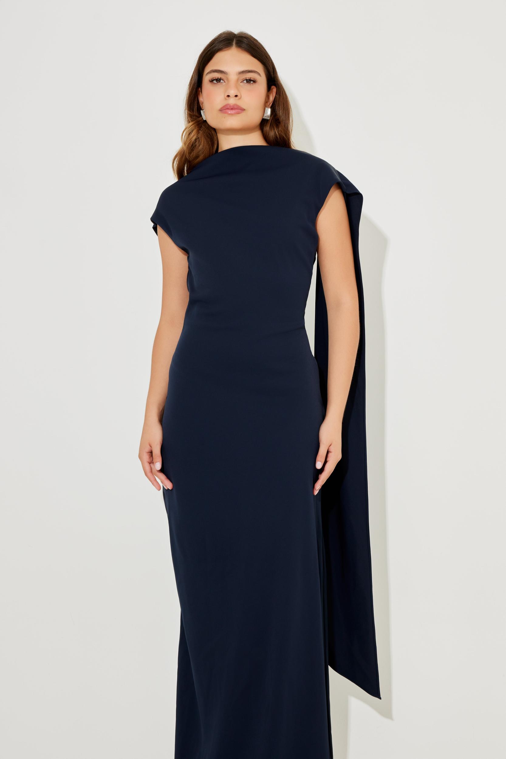 Drape Maxi Dress Product Image
