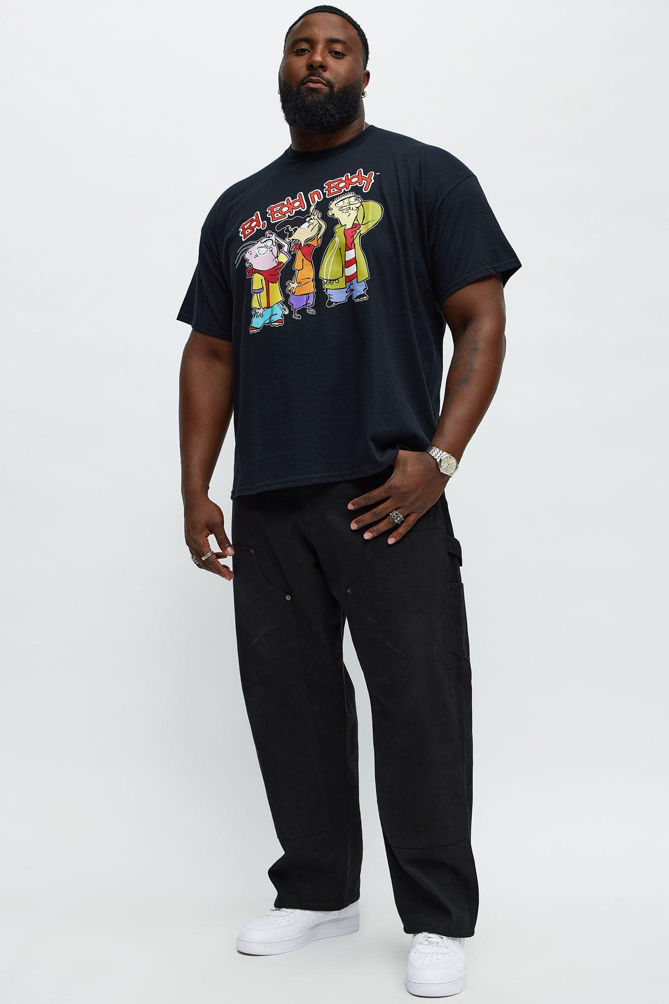 Ed Edd And Eddy LOSER Short Sleeve Tee - Black Male Product Image