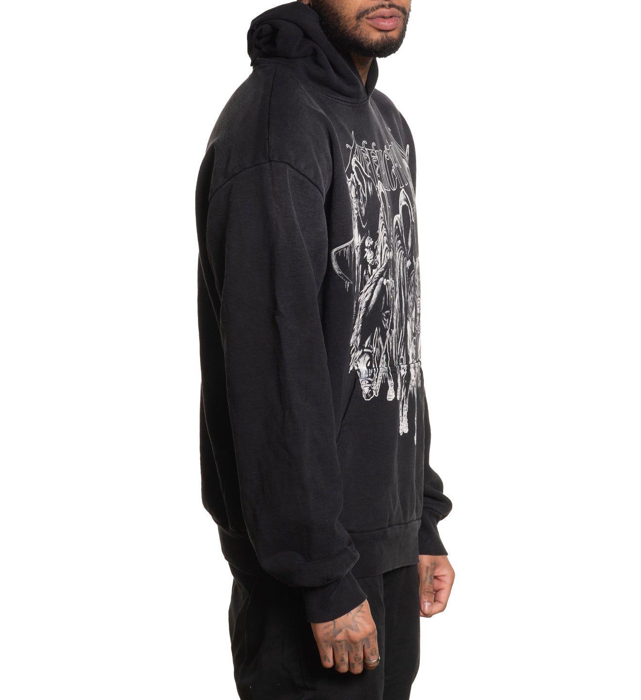Black Night Hoodie Male Product Image