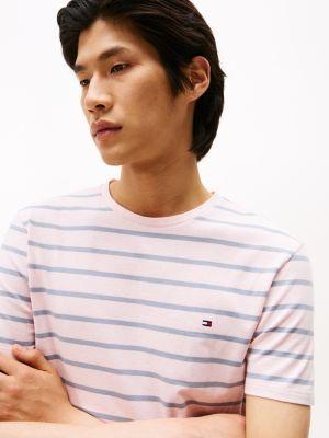 Stripe Stretch-Cotton Extra Slim T-Shirt Product Image