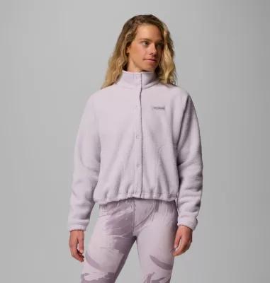 Columbia Women's Jasper Ridge Pebbled Fleece Full Snap- Product Image