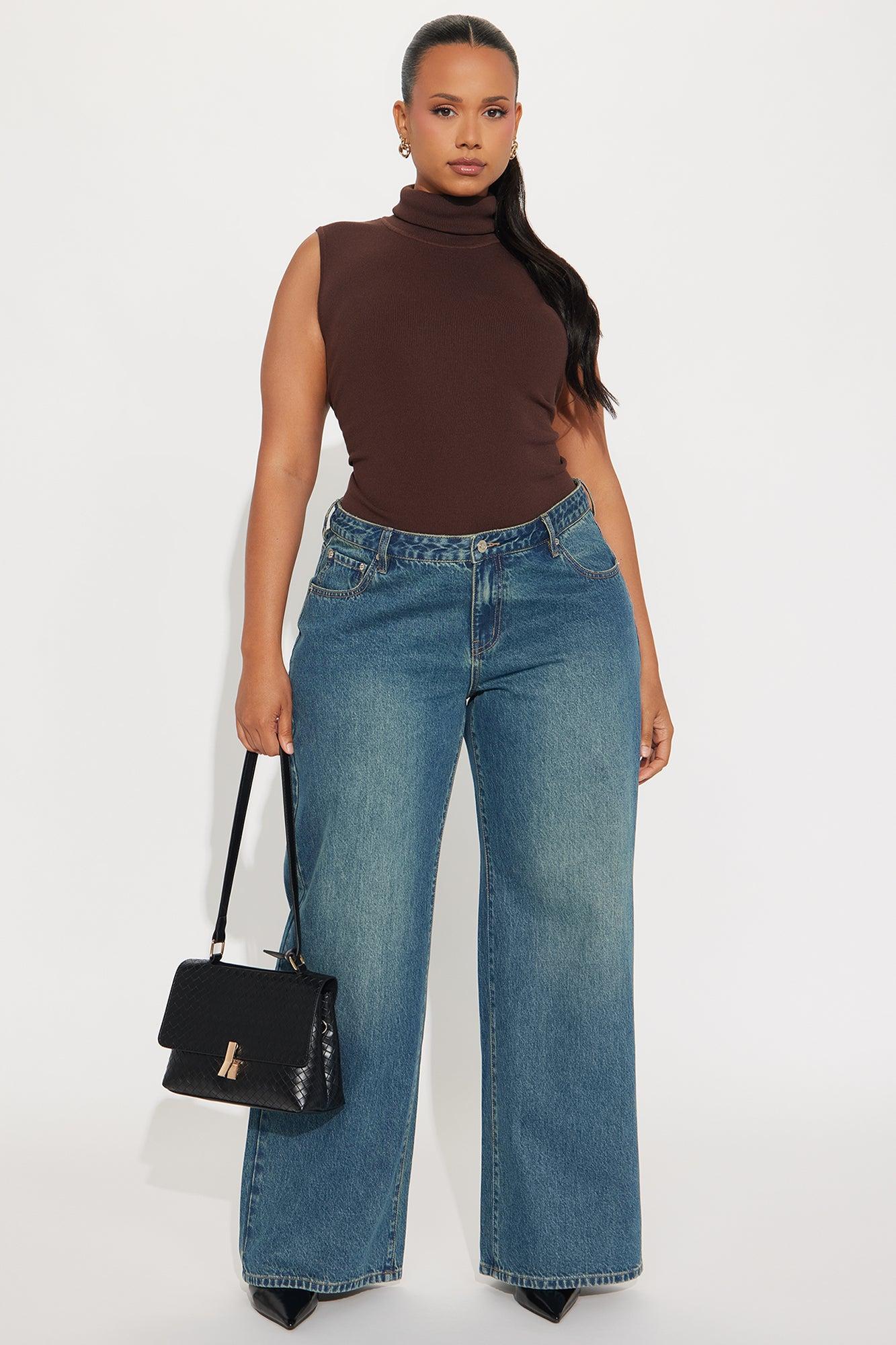 All You Turtle Neck Sweater Top - Chocolate Female Product Image