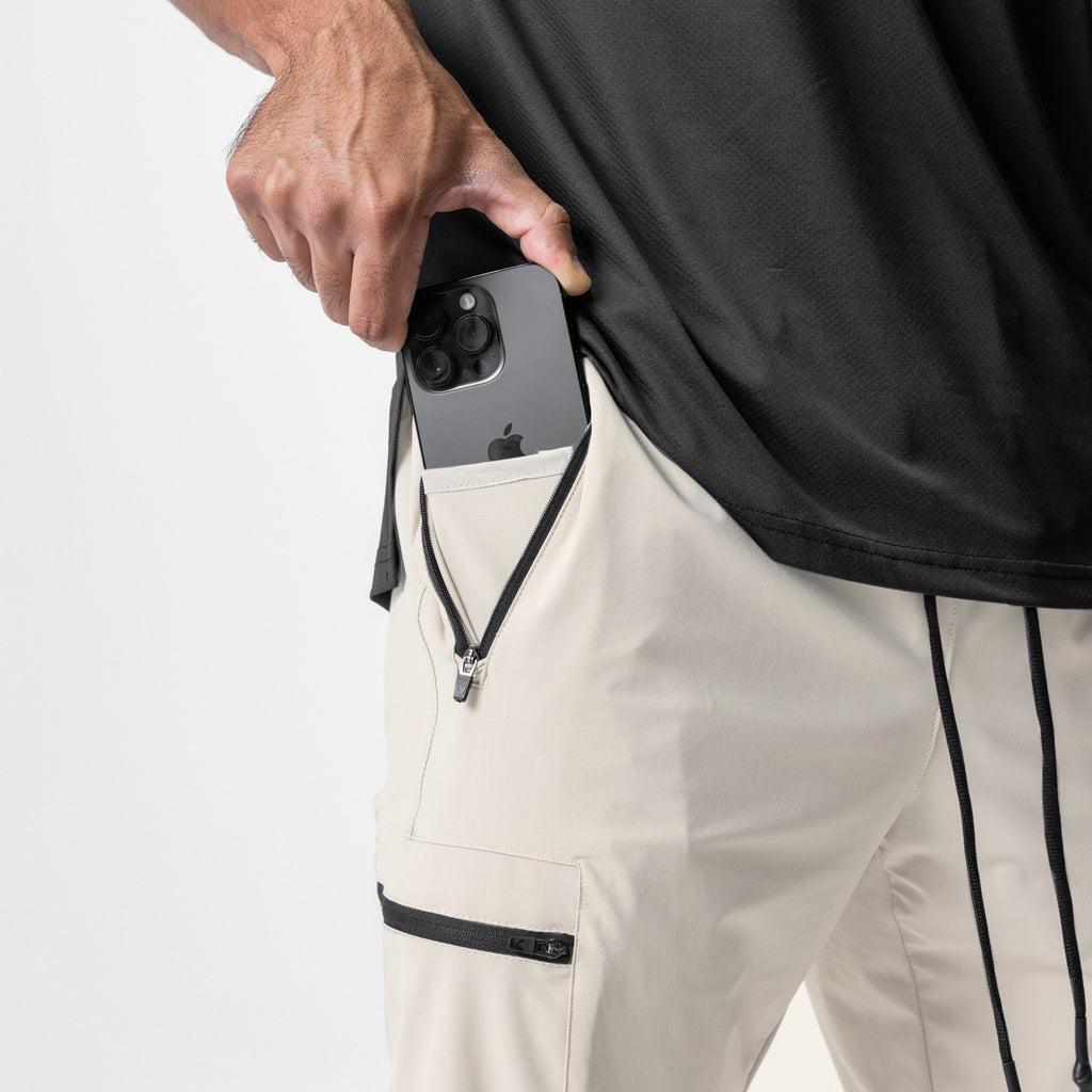 0698. Tetra-Lite® Inlay Pocket High Rib Jogger - Sand Smoke Product Image