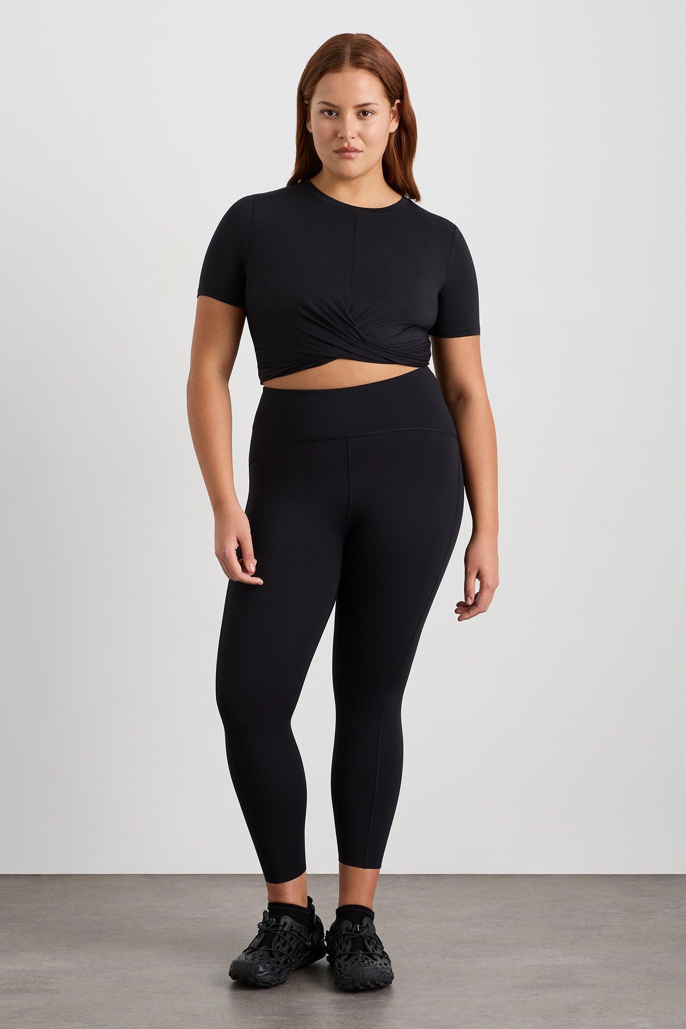 Crop Twist Front Tee 130 Product Image