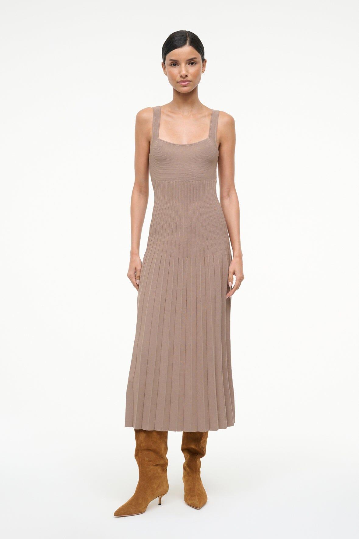 SEBASTIAN KITTEN HEEL BOOT | TAN Product Image