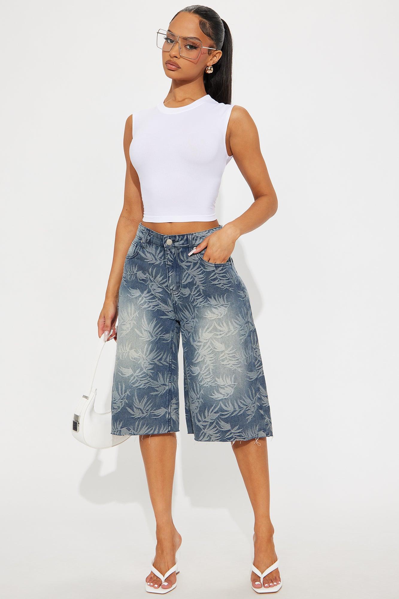 Havana Denim Shorts - Vintage Wash Female Product Image