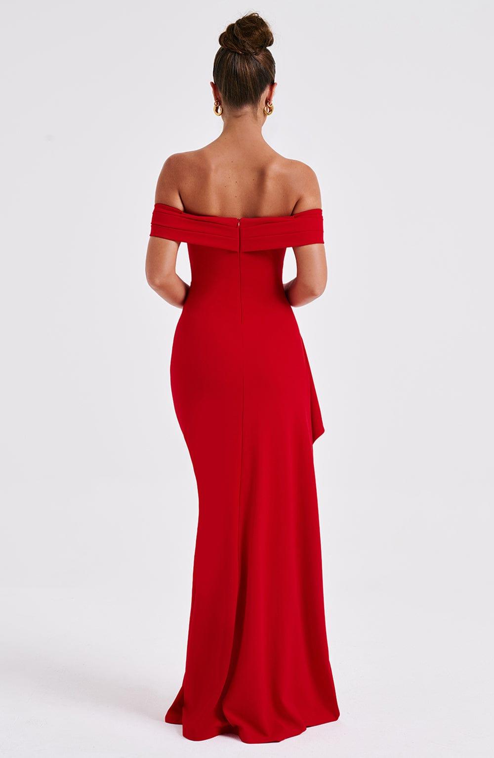 Joyce Maxi Dress - Red Product Image