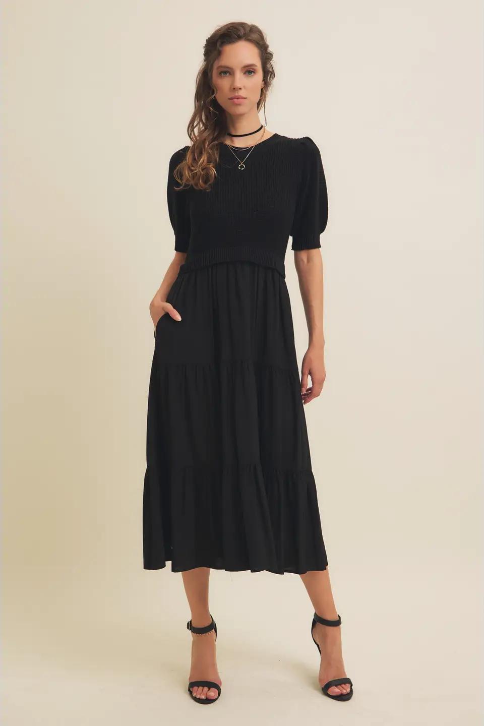 Sweater Midi Dress Product Image
