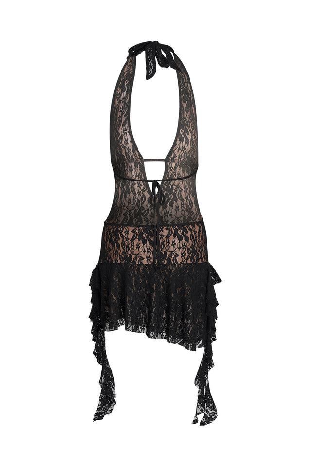 IRISIA LACE DRESS - BLACK Product Image
