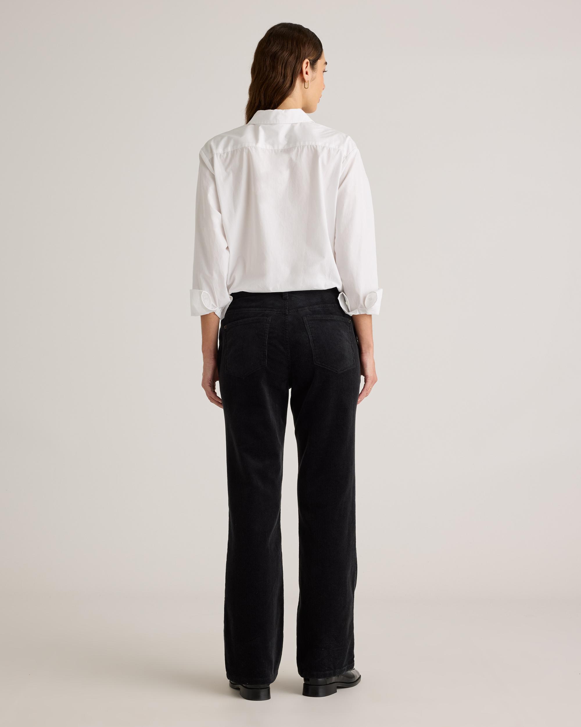 Quince | Women's Organic Stretch Corduroy Flare Pants Organic Cotton Product Image