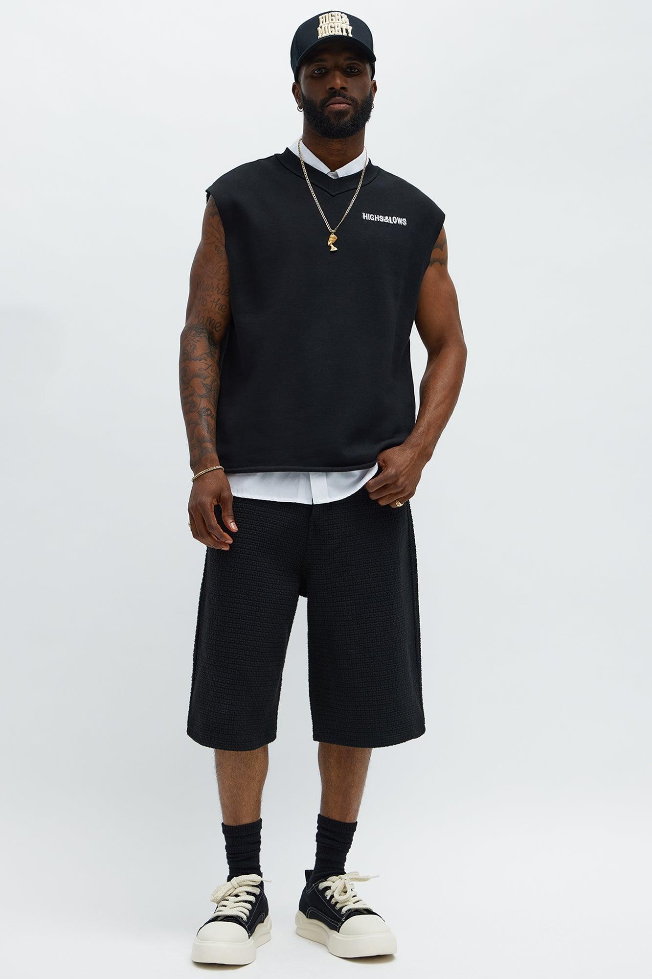 Tyson Highs And Lows Muscle Tee - Black Male Product Image