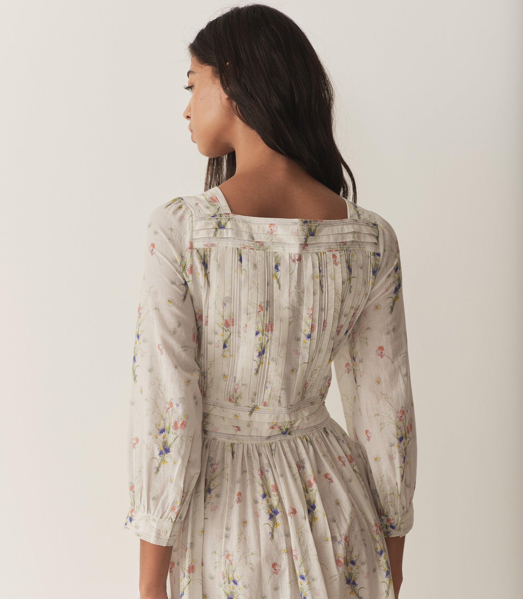 MINTA DRESS -- PAINTED BOUQUET Product Image