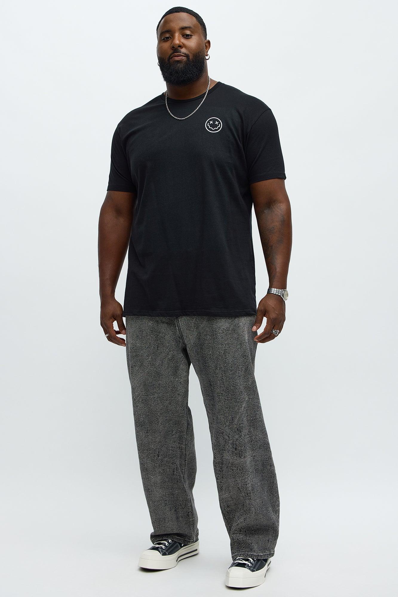 No Bad Vibes Forever Short Sleeve Tee - Black Male Product Image