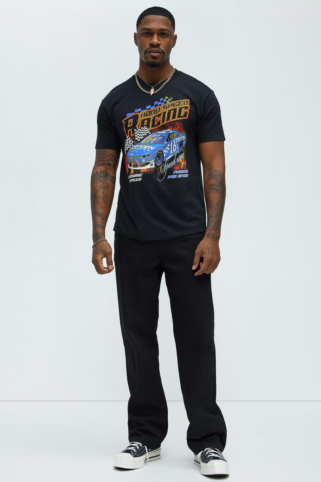 Road Speed Racing Short Sleeve Tee - Black Product Image
